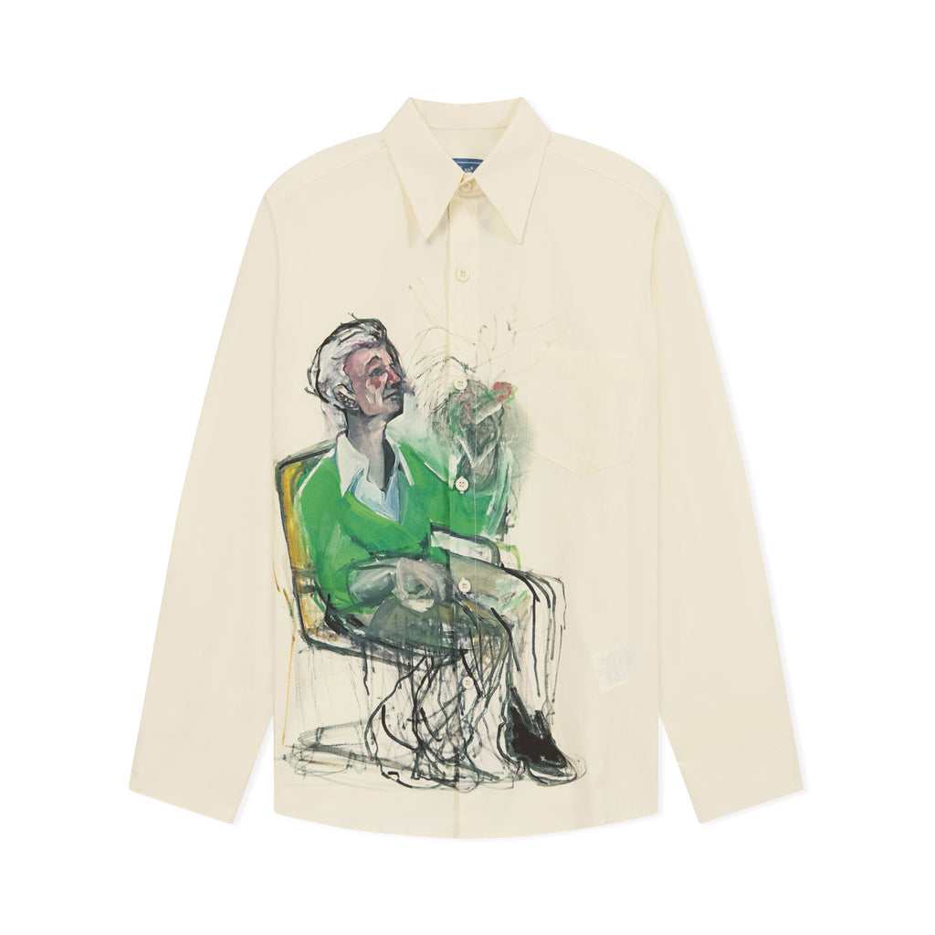 Technicolor Dreams button up shirt [White]