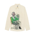 Technicolor Dreams button up shirt [White]