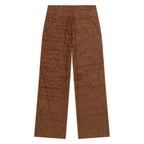 Manuscript Embroidered Trouser [Brown]