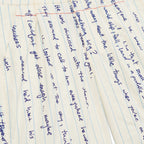 Paper Handwriting Pleated Shorts [Black]