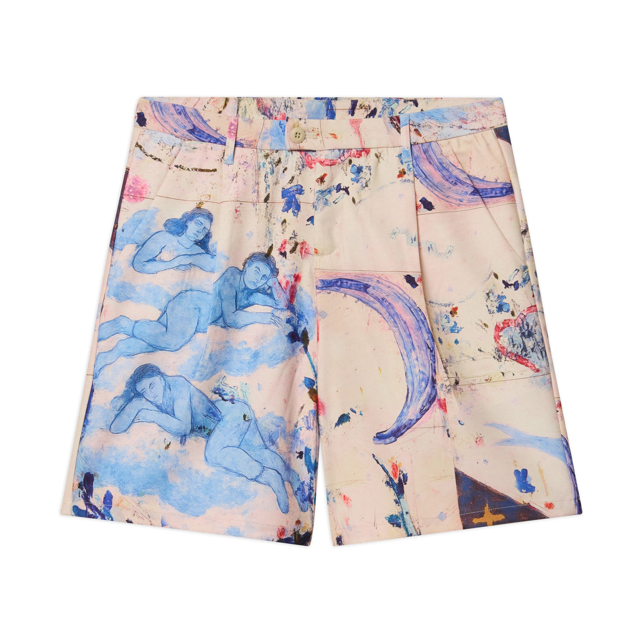 Painting Shorts [Cream]