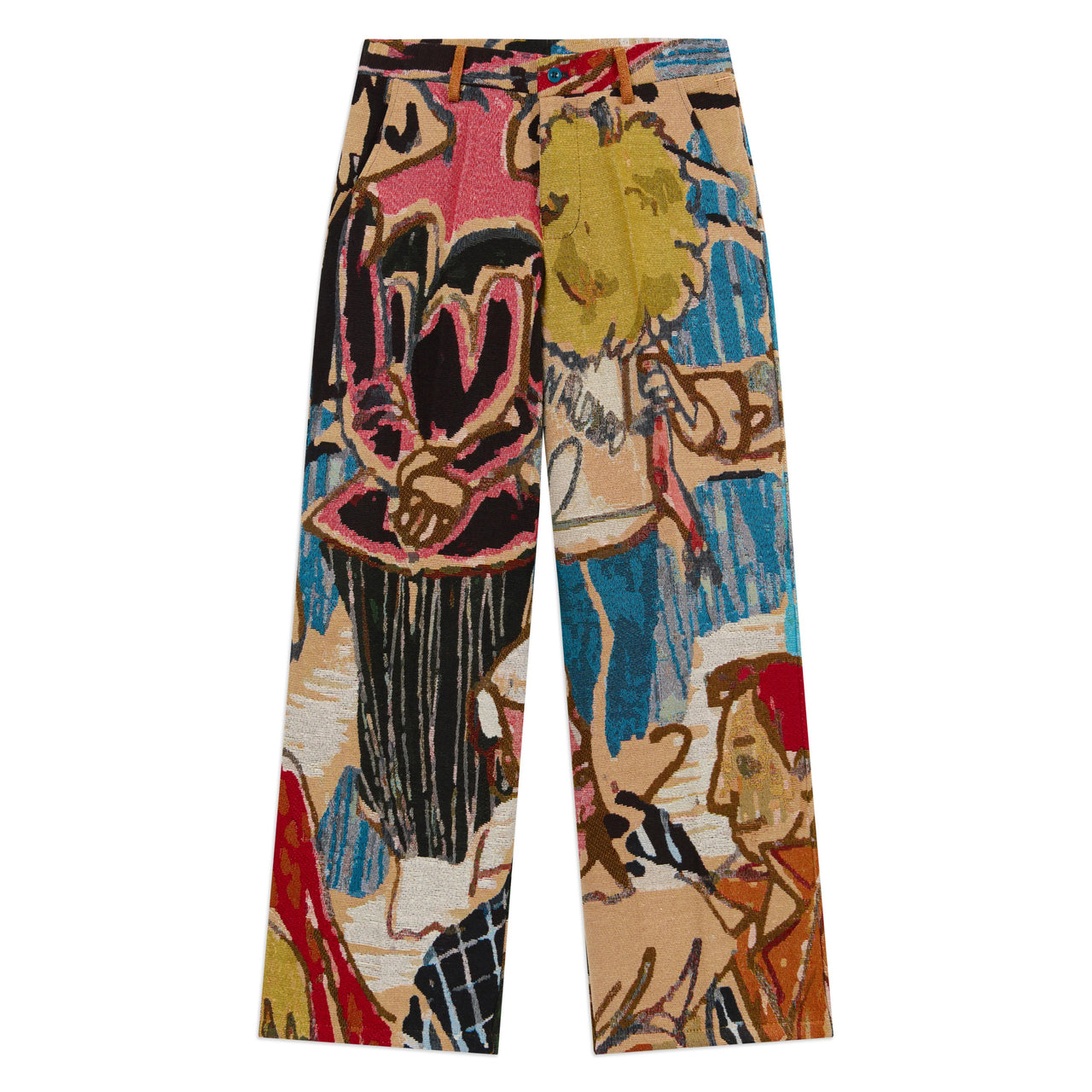 Jacquard Boy Who Jumped The Moon Pants [Multi]