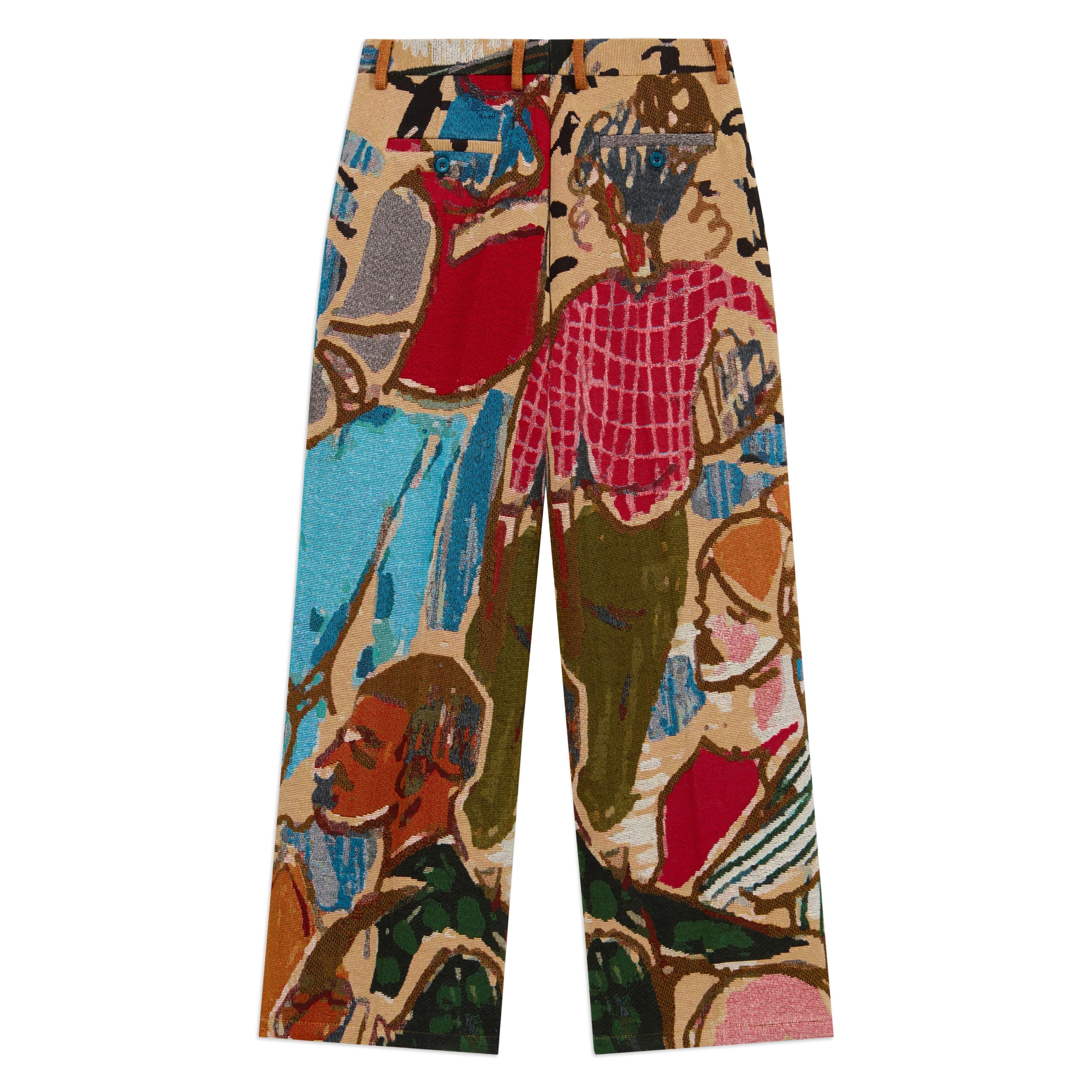 Jacquard Boy Who Jumped The Moon Pants [Multi]