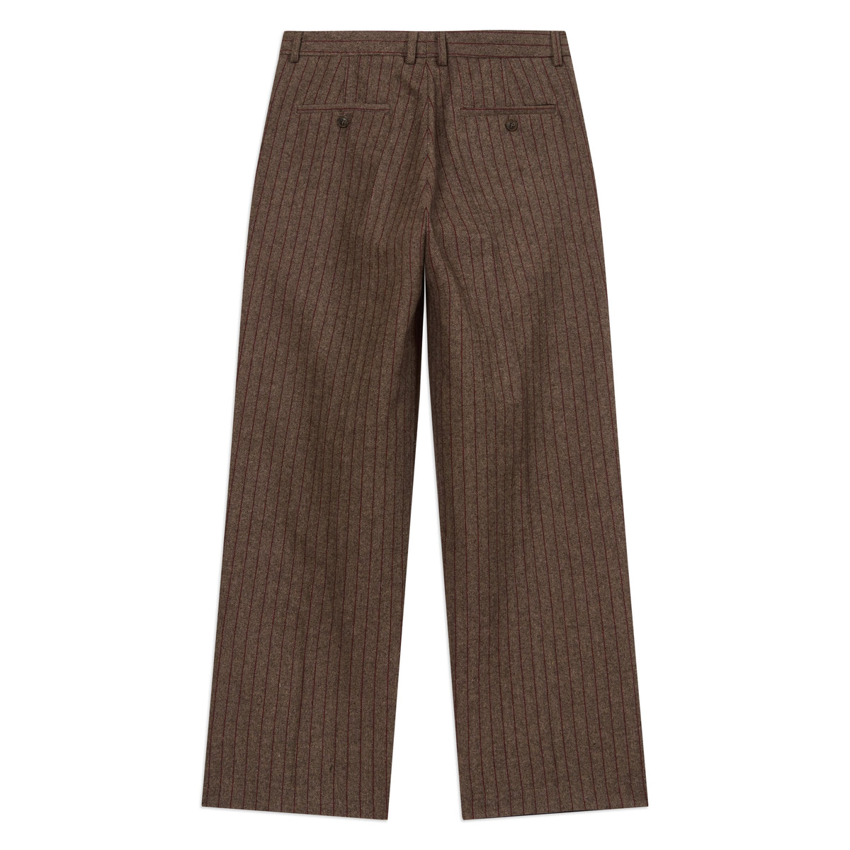 Patchwork Face Suit Bottom [Brown]