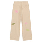 Flower Applique Suit Bottom [Cream]