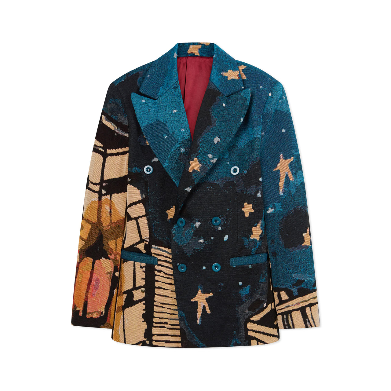 Jacquard Boy Who Jumped The Moon Jacket [Multi]