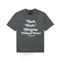 Thank You for Shopping Tee [Washed Black]