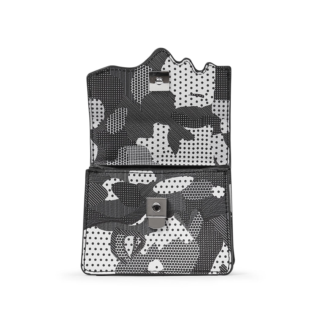 Mini Kissing Bag [Black /White]