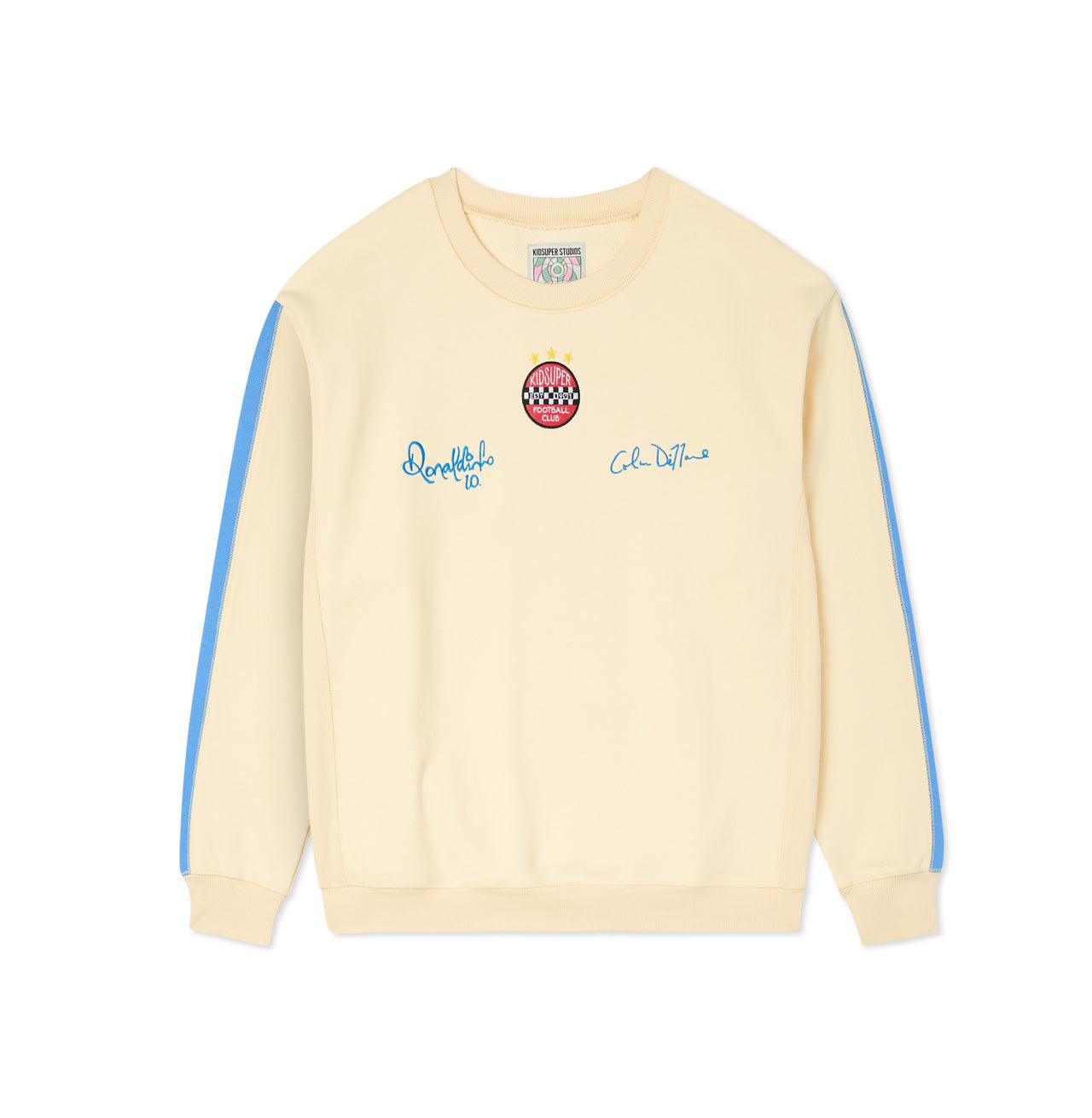 Ronaldinho x KidSuper Crewneck Sweatshirt [Cream]