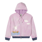 Ship Heavyweight Zip Up Hoodie [Lilac]