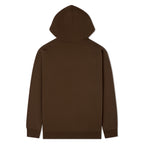 Patched Doodles Hoodie [Brown]