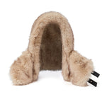 Faux Fur Hat [Light Brown]