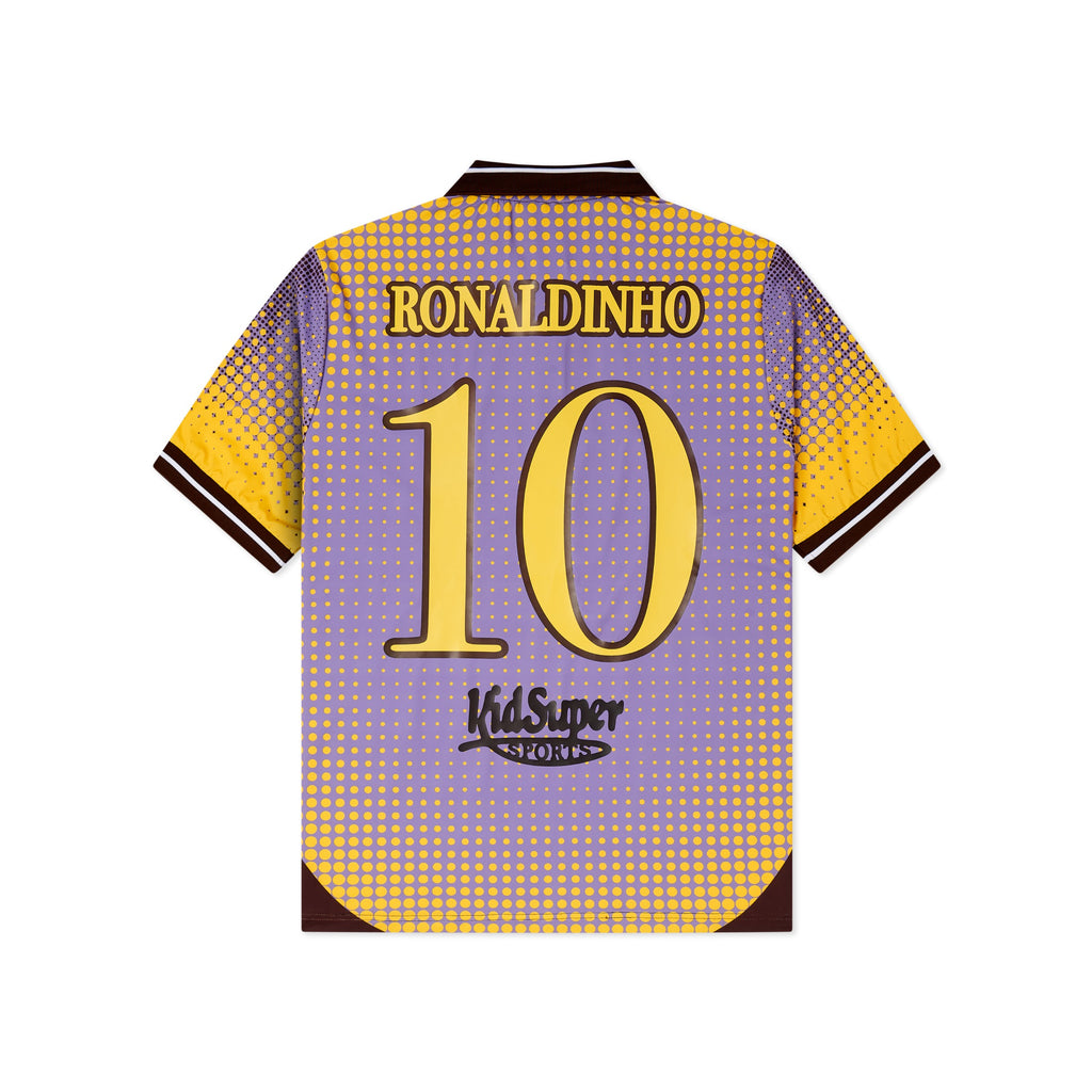 Ronaldinho x KidSuper Soccer Jersey [Brown/Yellow]