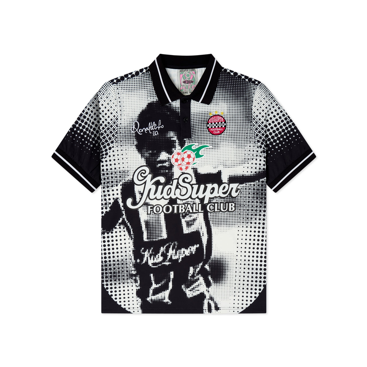 Ronaldinho x KidSuper Soccer Jersey [Black]