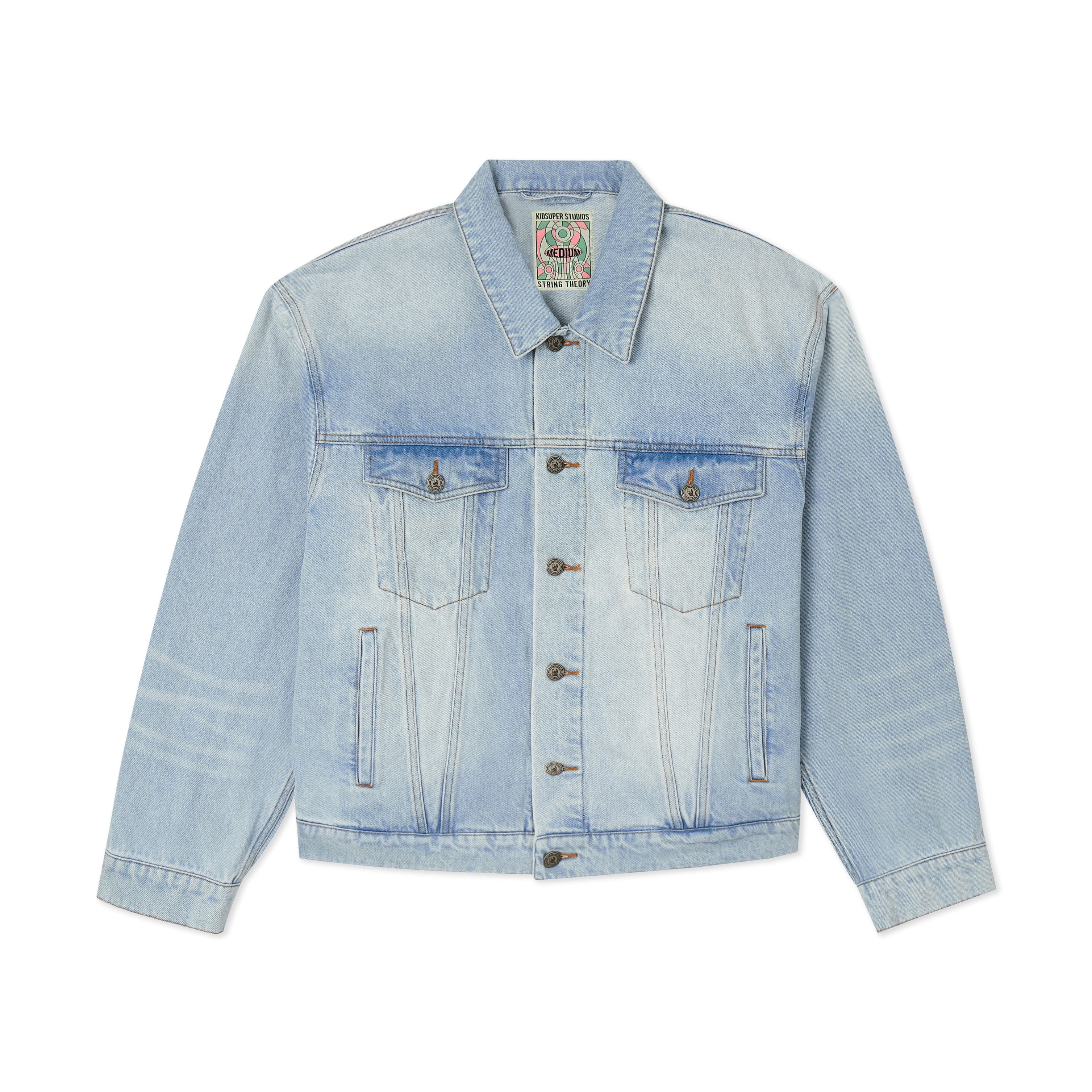 Light Wash Denim Jacket [Blue] - KidSuper