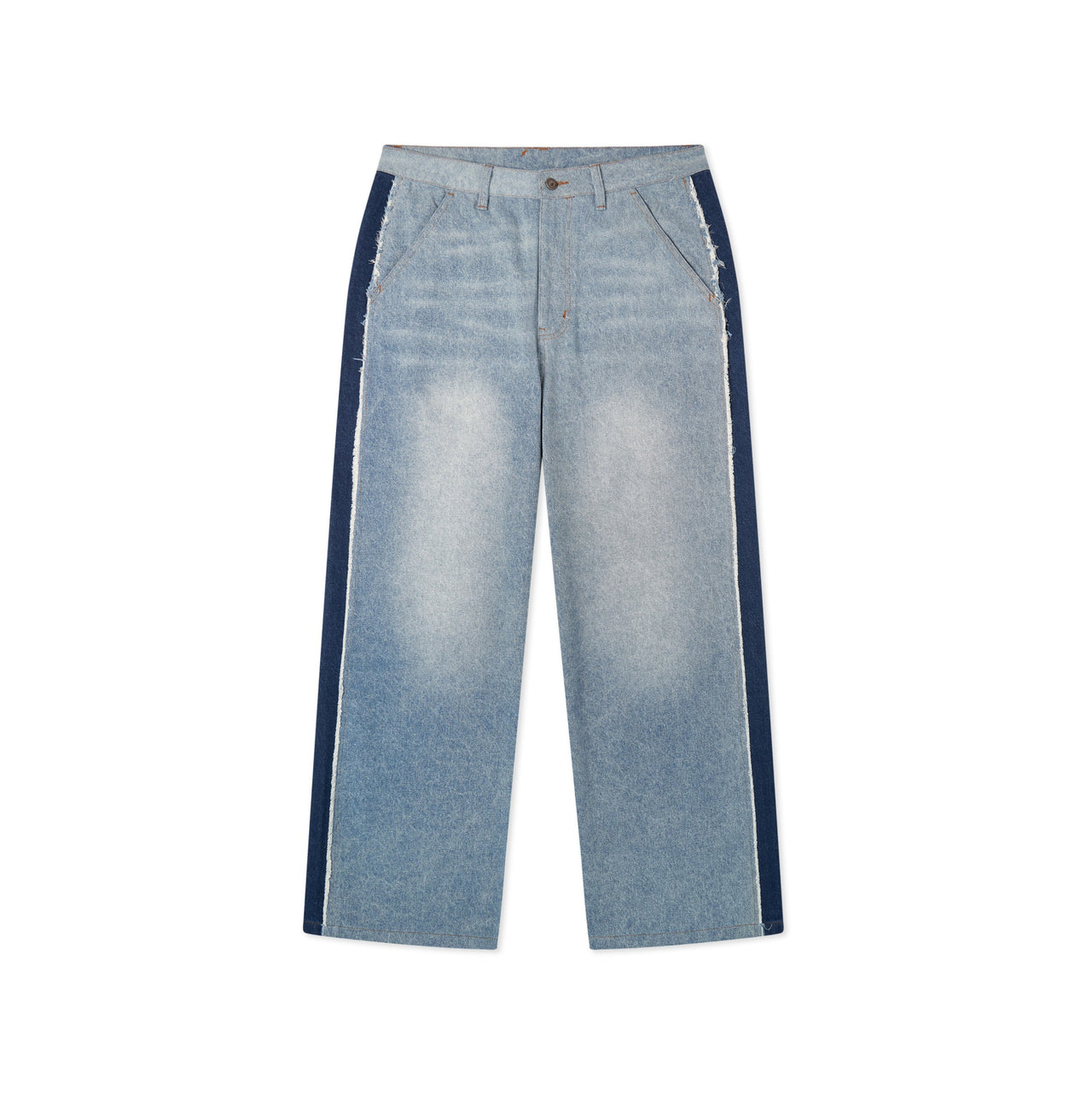 Ronaldinho x KidSuper Denim Stripe Jeans [Washed Blue]