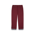 Cuff Pants [Burgundy]