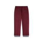 Cuff Pants [Burgundy]