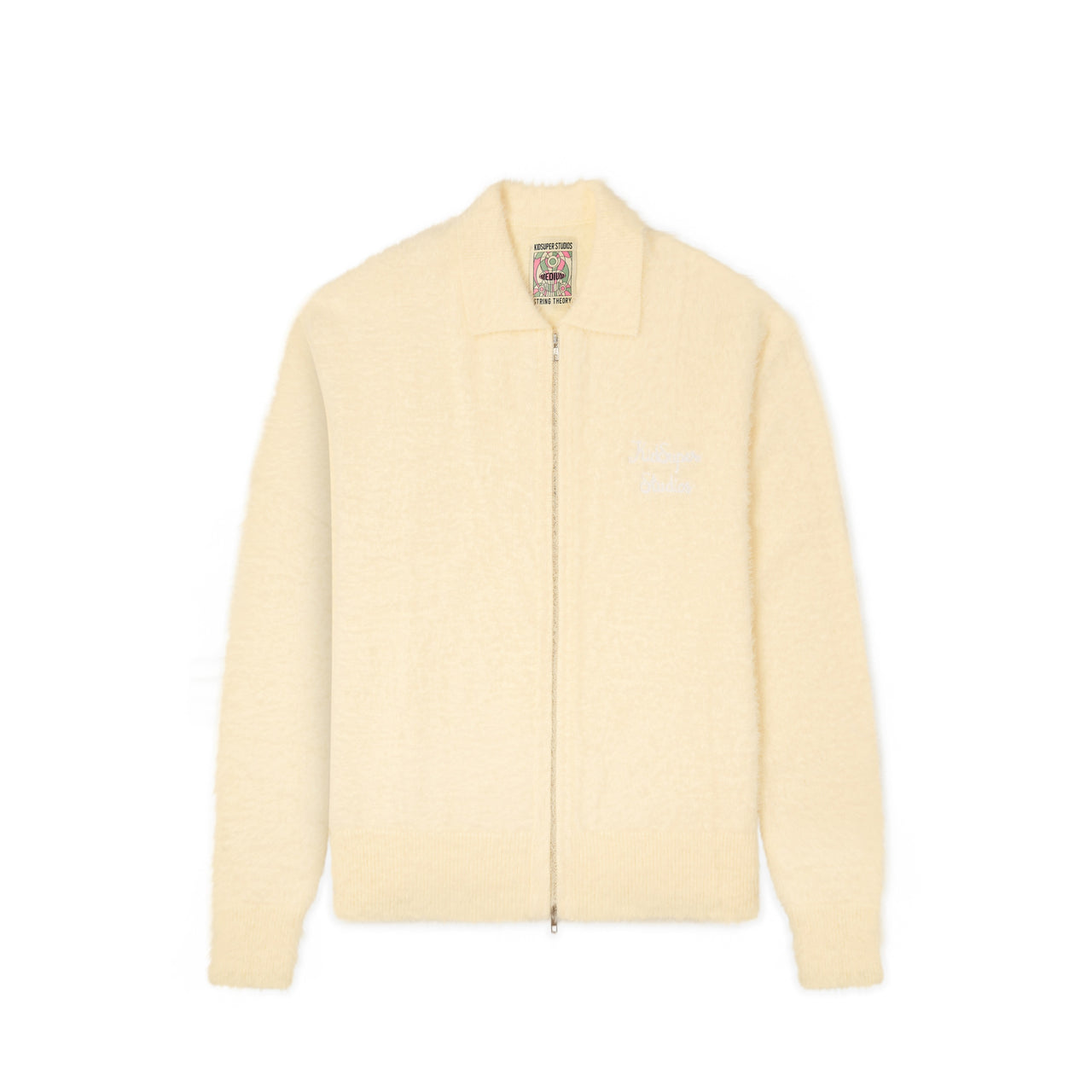 Fuzzy Zip Up [Cream]