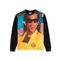 Ronaldinho x KidSuper Printed LS [Black]