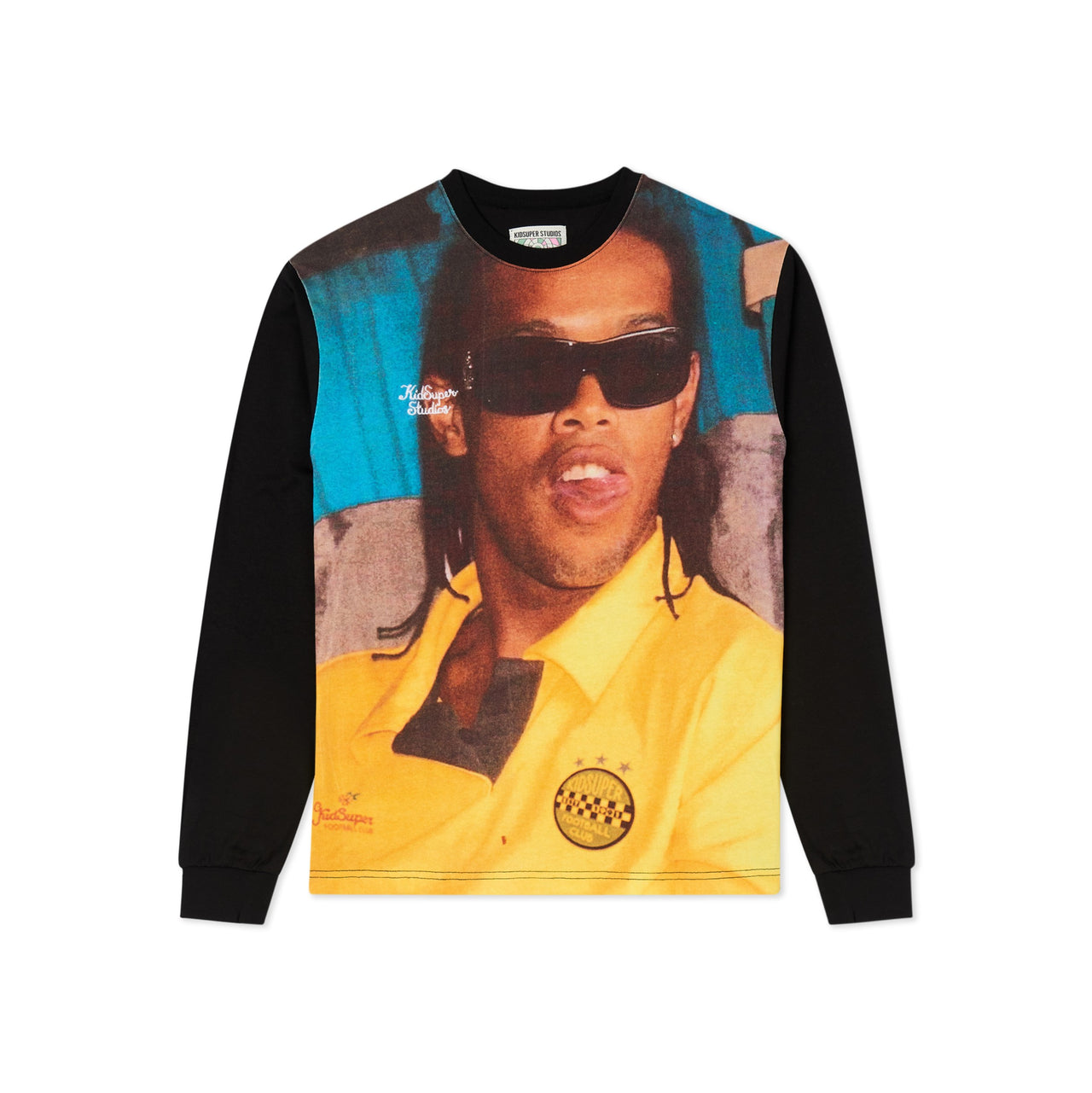 Ronaldinho x KidSuper Printed LS [Black]