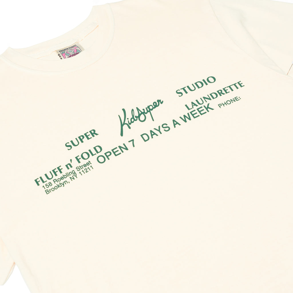KidSuper Laundromat Tee [Cream]