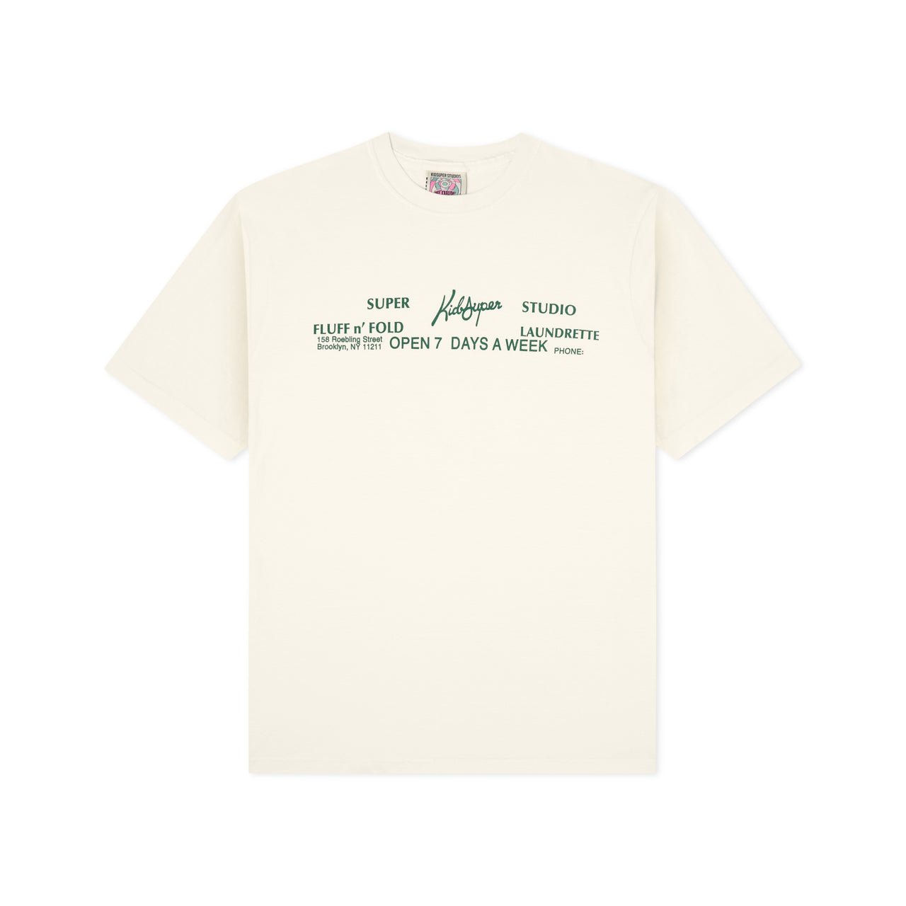 KidSuper Laundromat Tee [Cream]