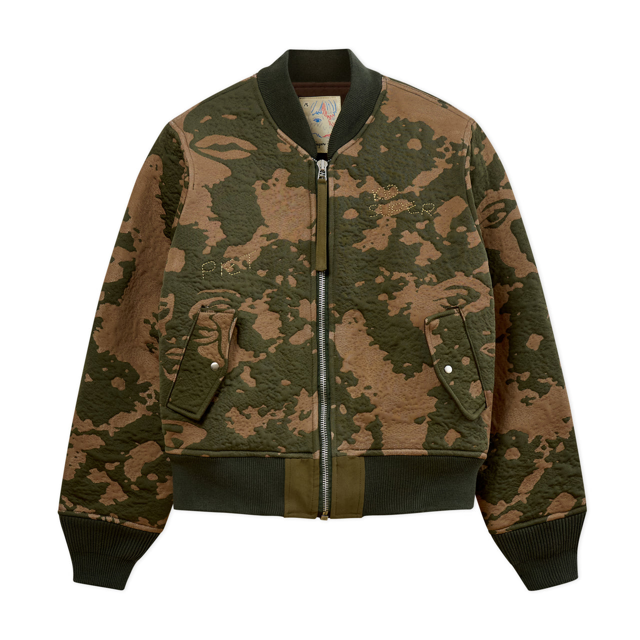 KidSuper x Piet Knit Bomber Jacket