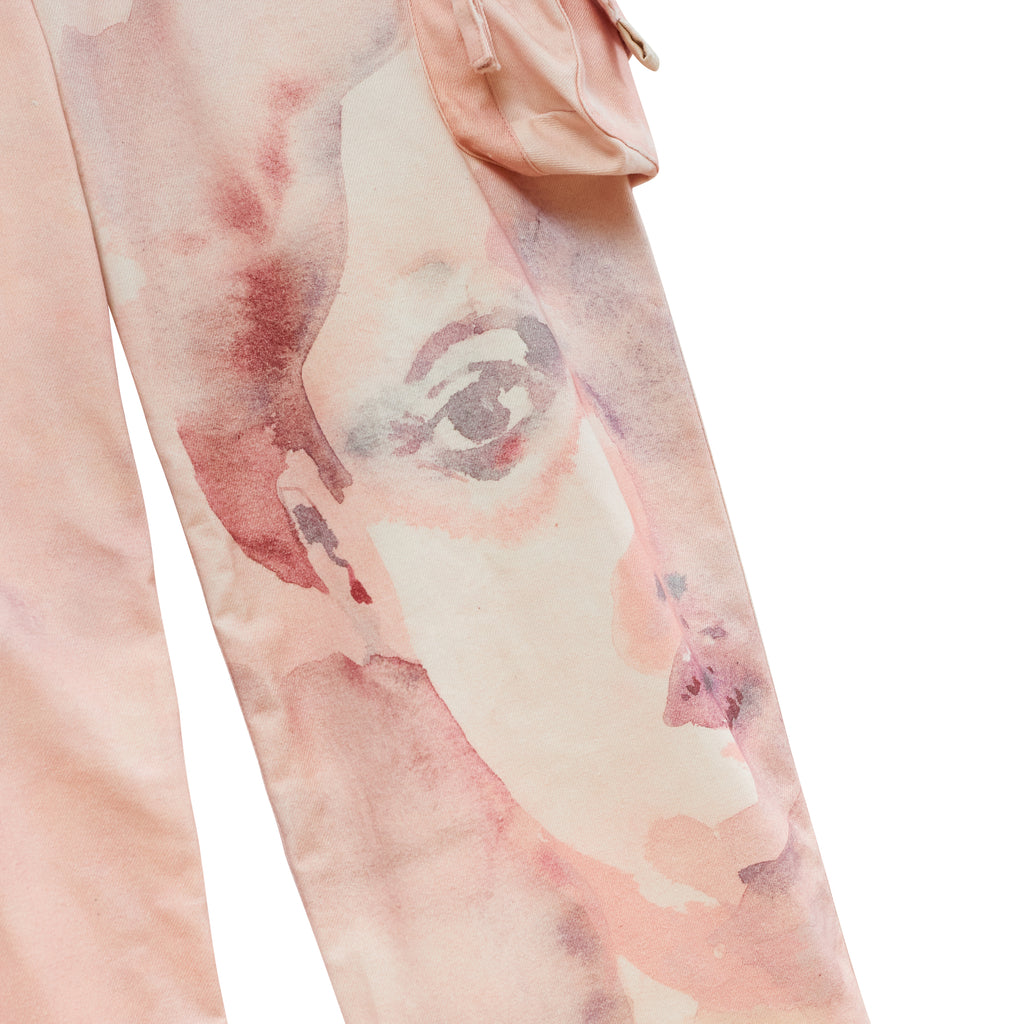KidSuper x Piet Lady Watercolor Cargo Pants