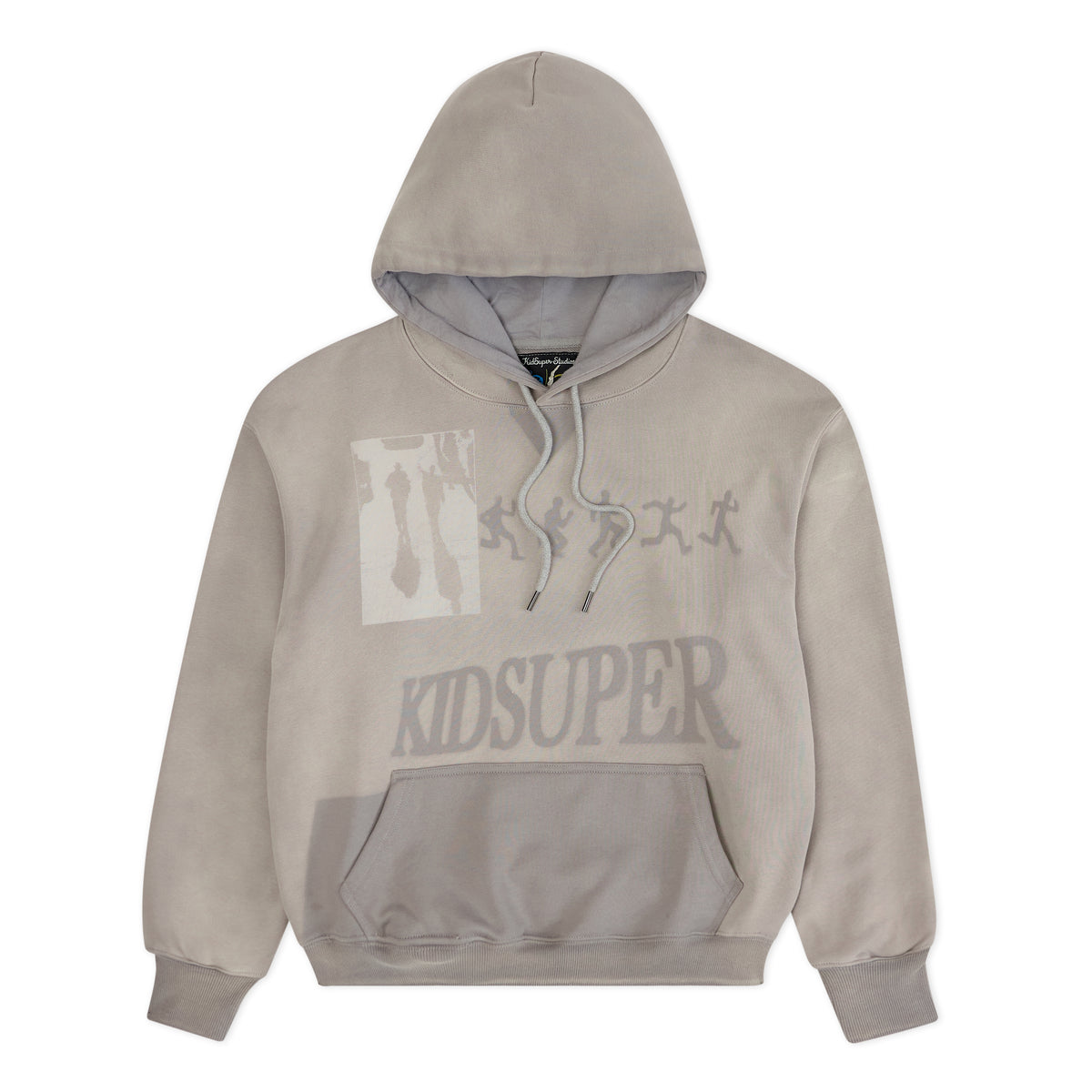 Sun Faded Hoodie [Grey] - KidSuper