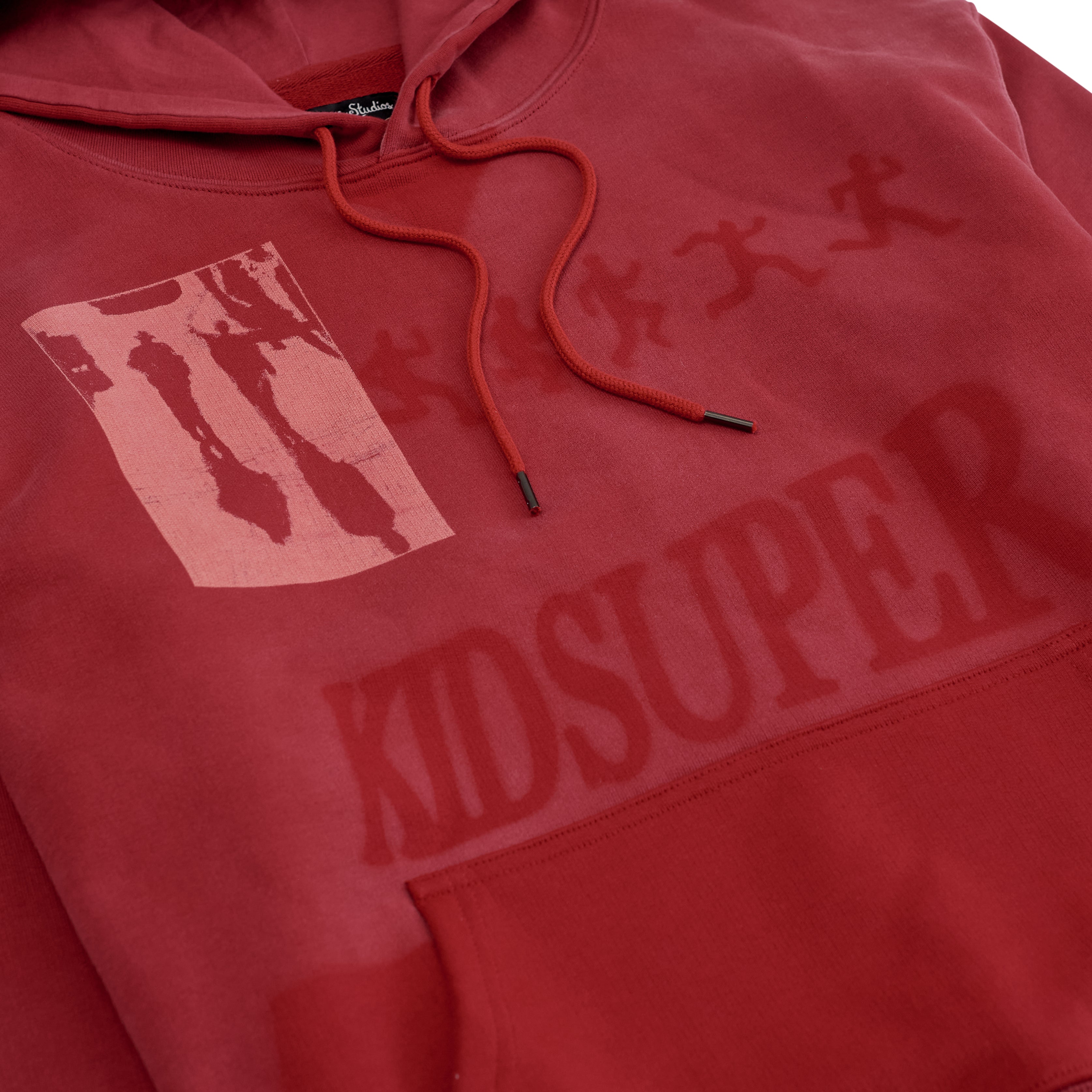 Sun Faded Hoodie [Red]