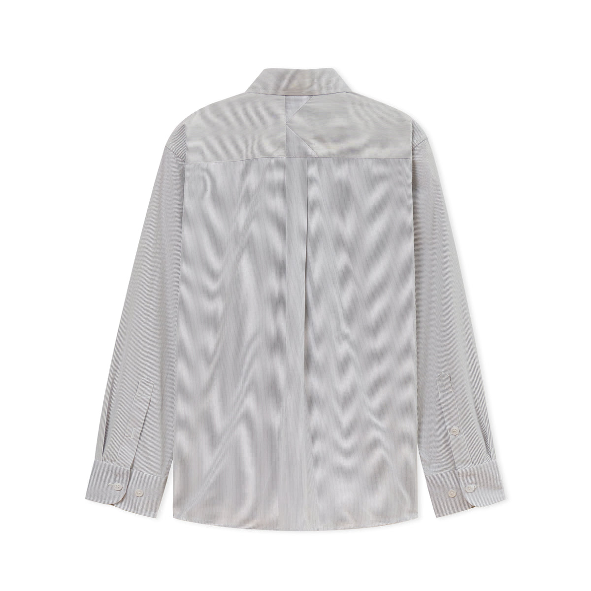 Face Stripe Button Up [Blue Stripe]