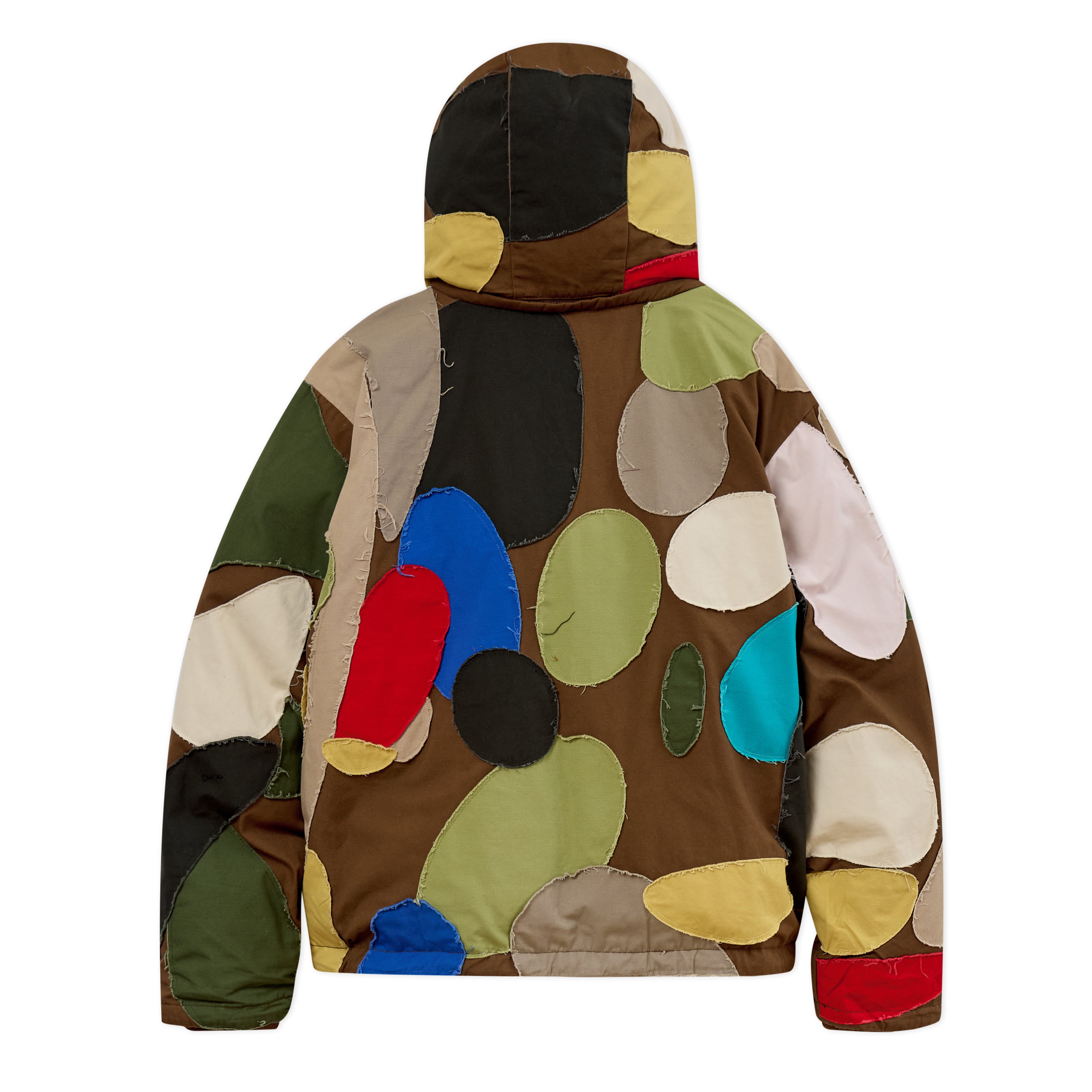 Patchworked Face down Puffer [Multi]