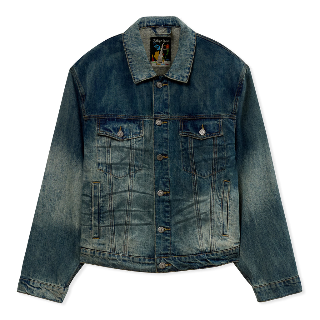 Washed Doves Denim Top [Blue]