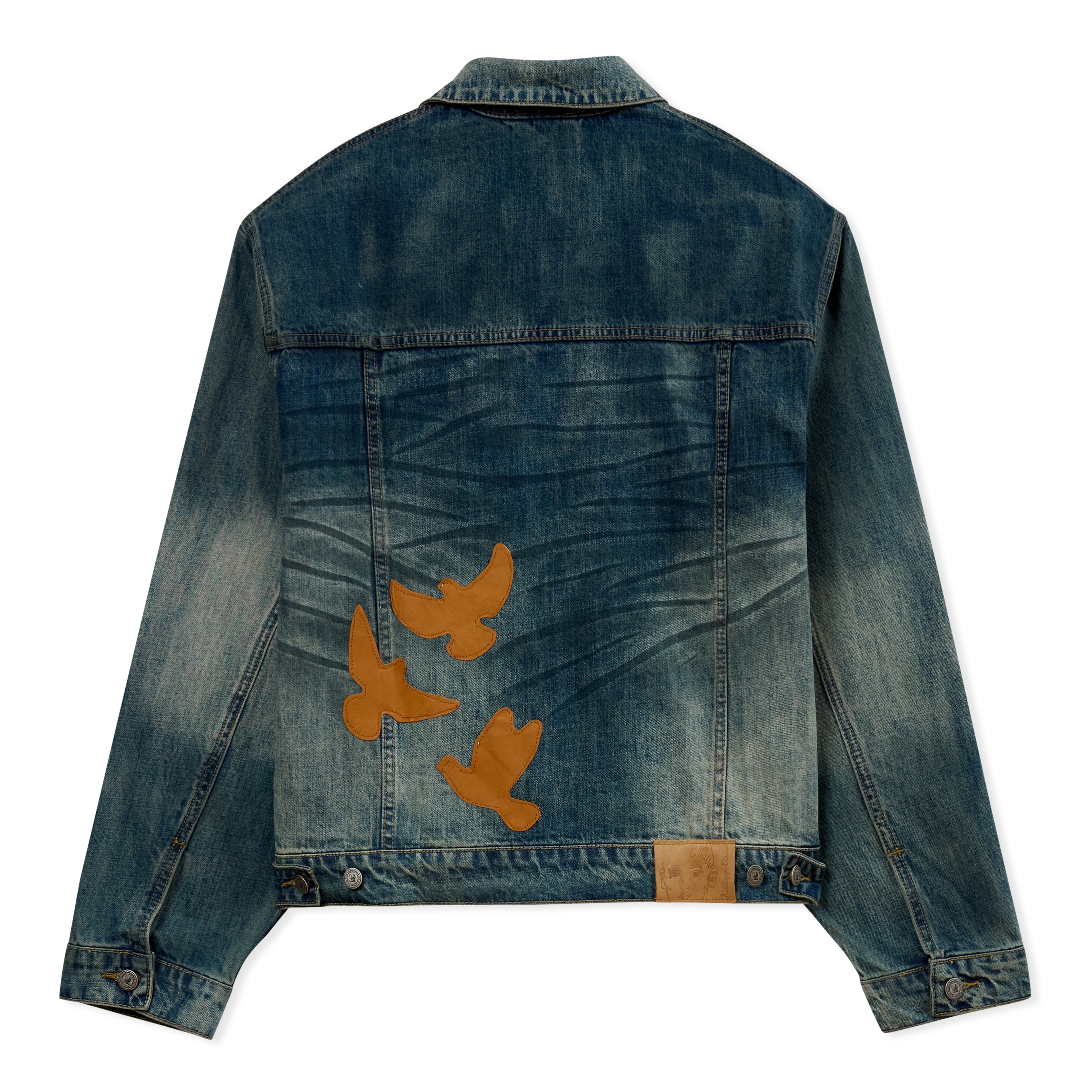 Washed Doves Denim Top [Blue]