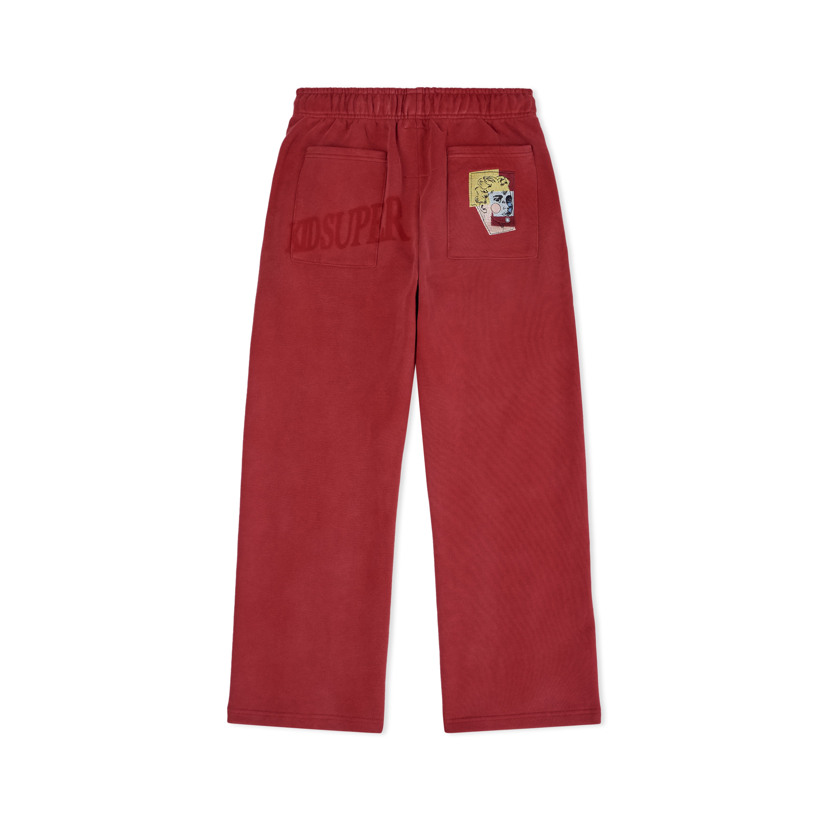 Sun Faded Sweats [Red]