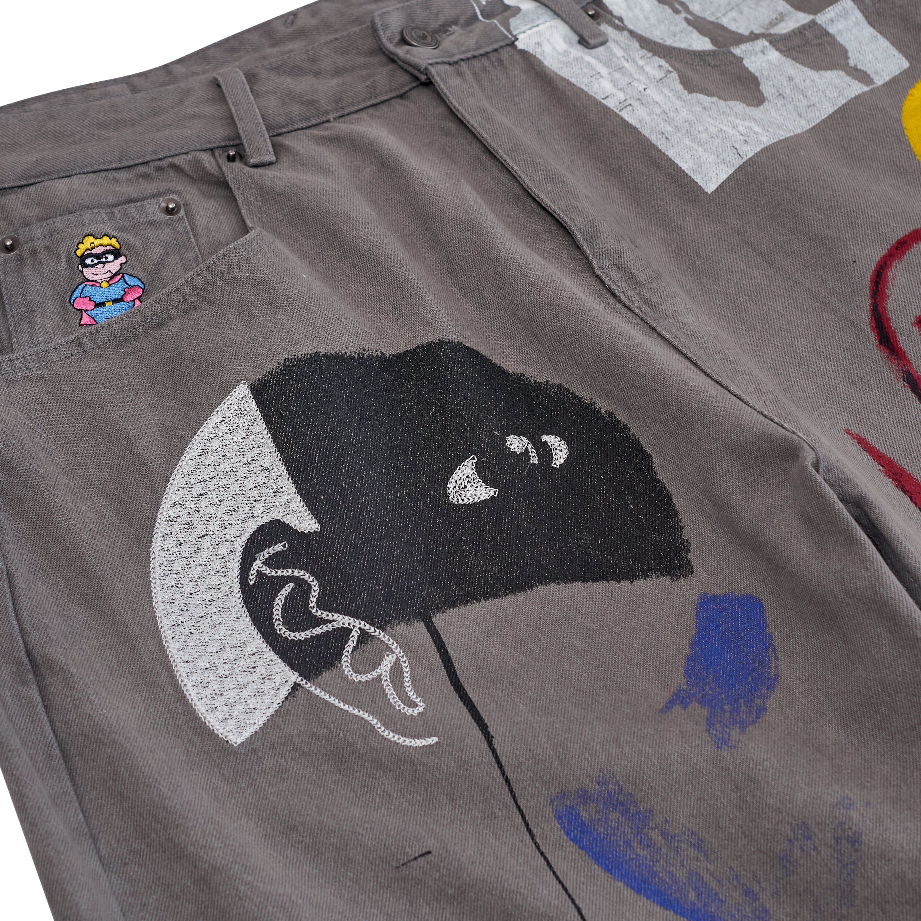 From A Place I Never Been Pants [Gray]