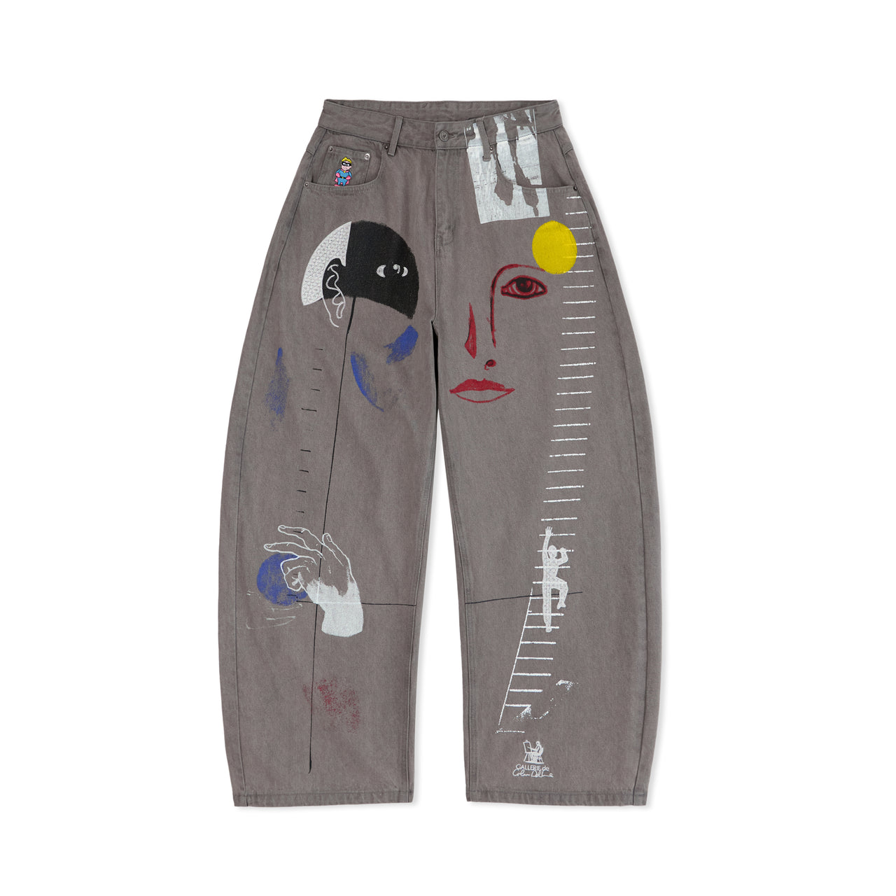 From A Place I Never Been Pants [Gray]