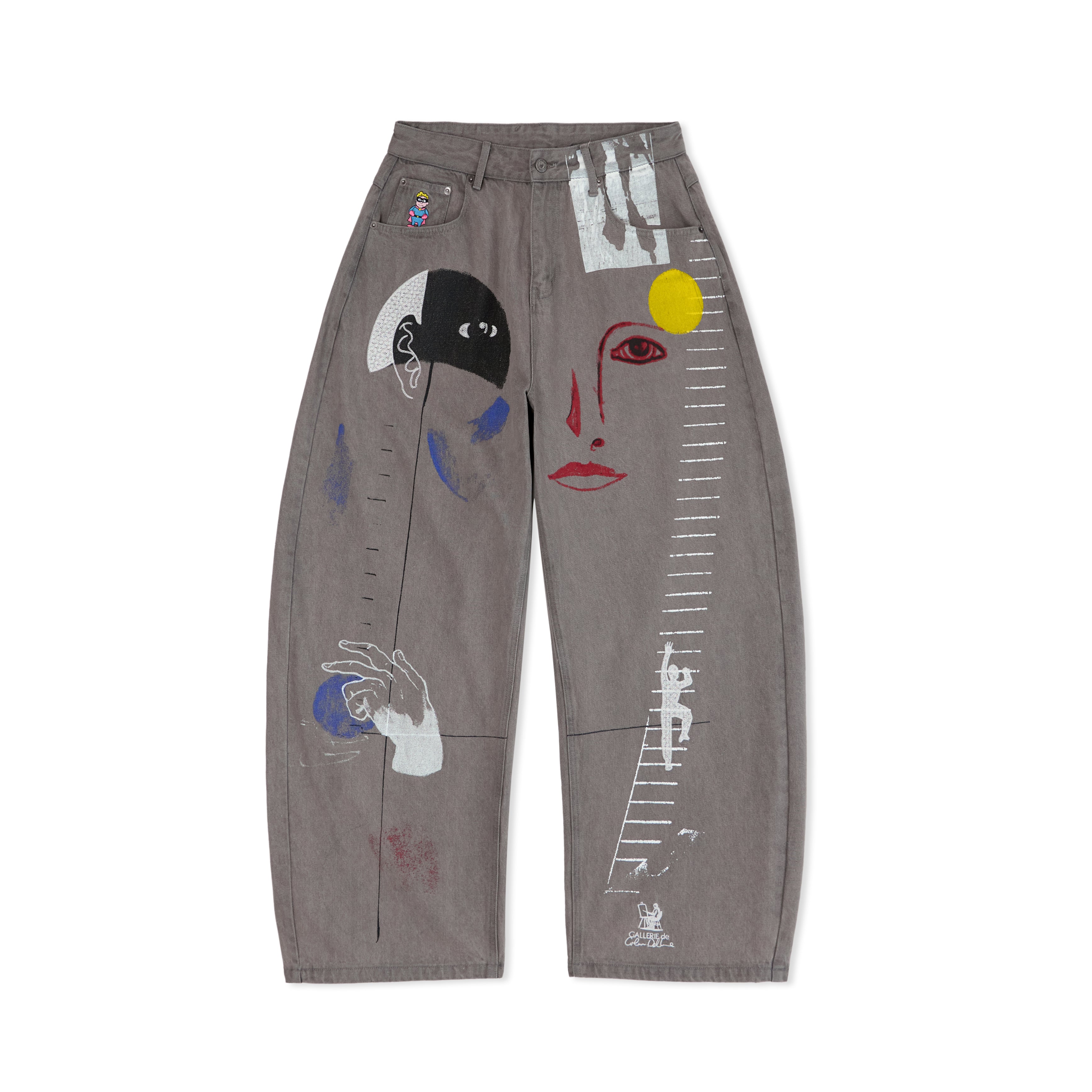 From A Place I Never Been Pants [Gray]