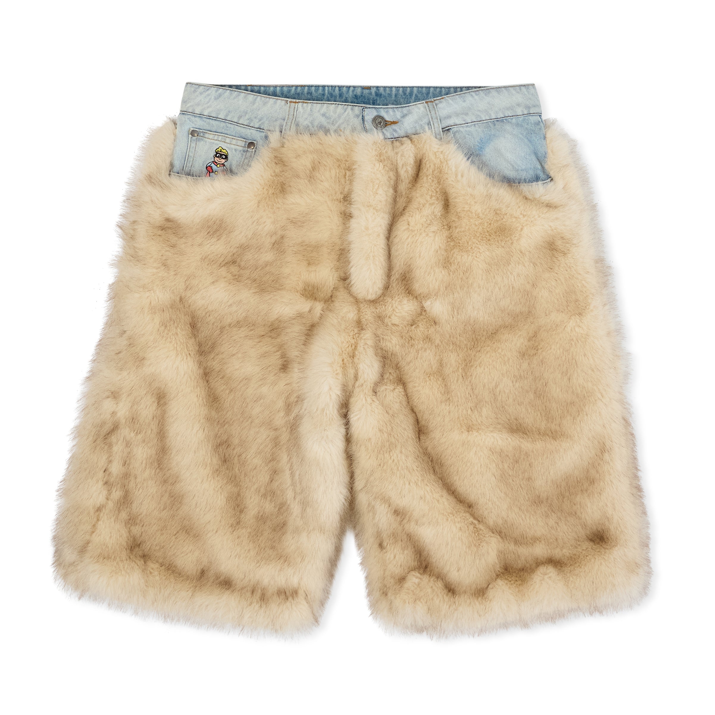 Fur Shorts [Cream]