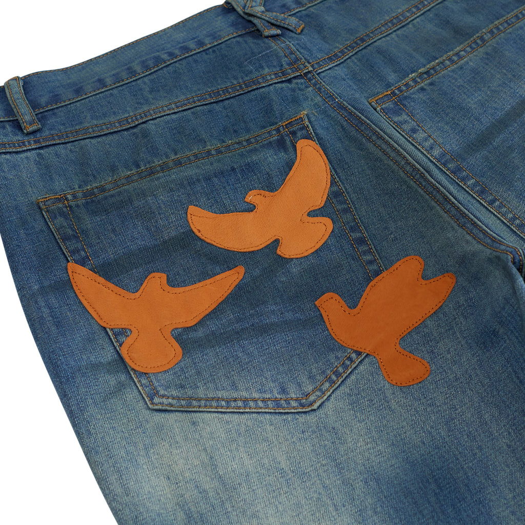 Washed Doves Denim [Blue]