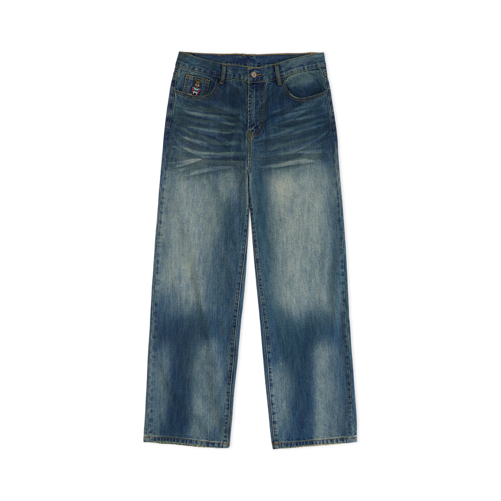 Washed Doves Denim [Blue]