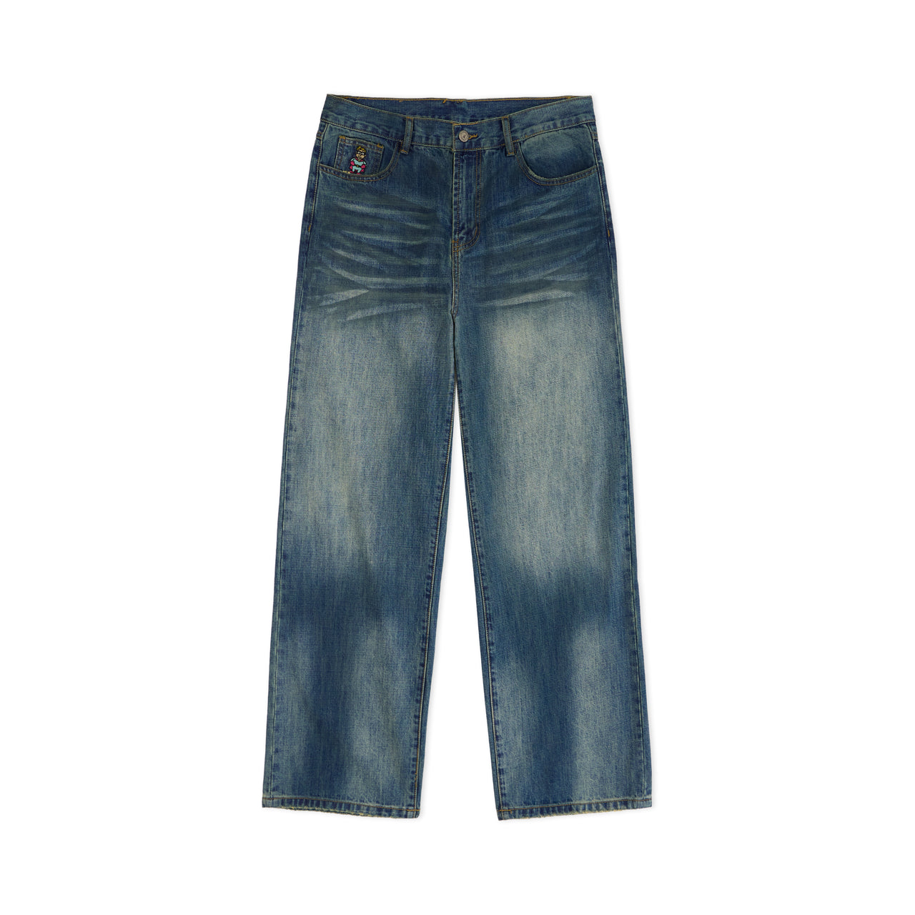 Washed Doves Denim [Blue]
