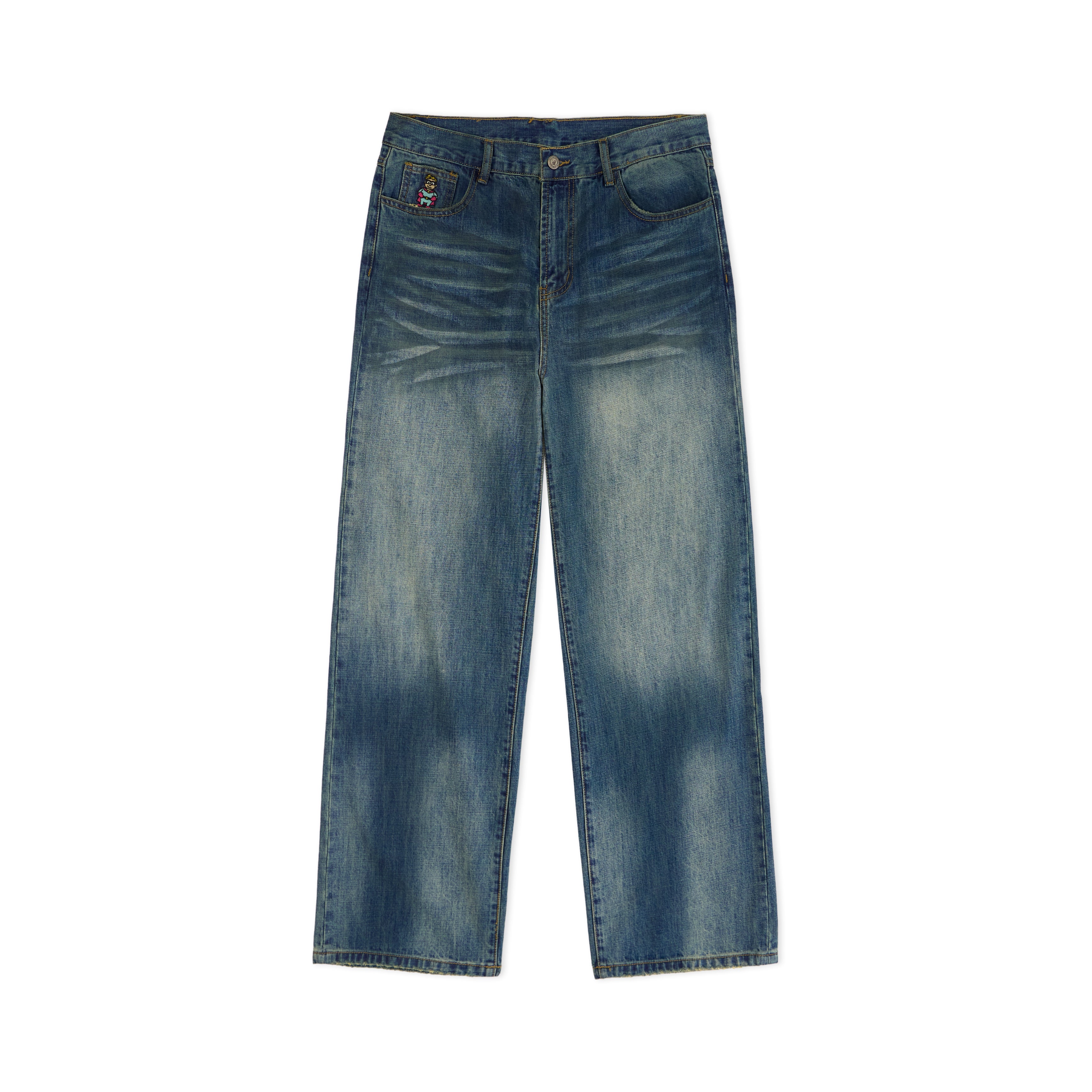 Washed Doves Denim [Blue]