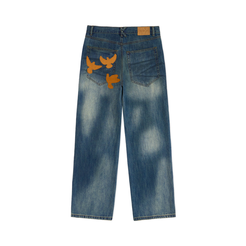 Washed Doves Denim [Blue]