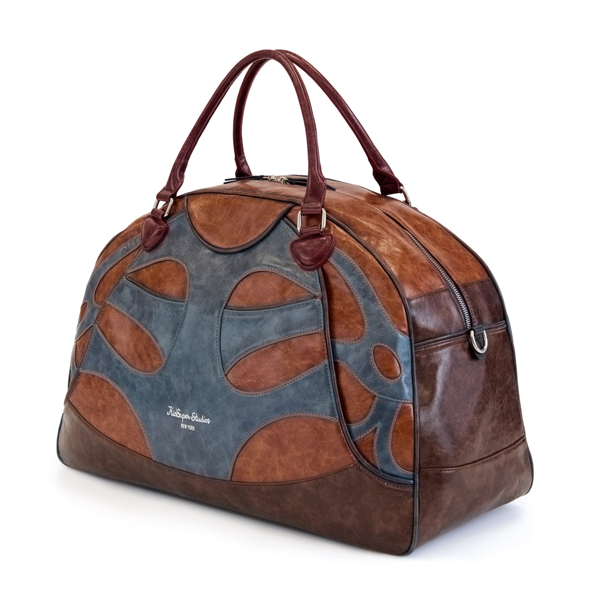 KidSuper Bowling Bag [Brown/Navy]