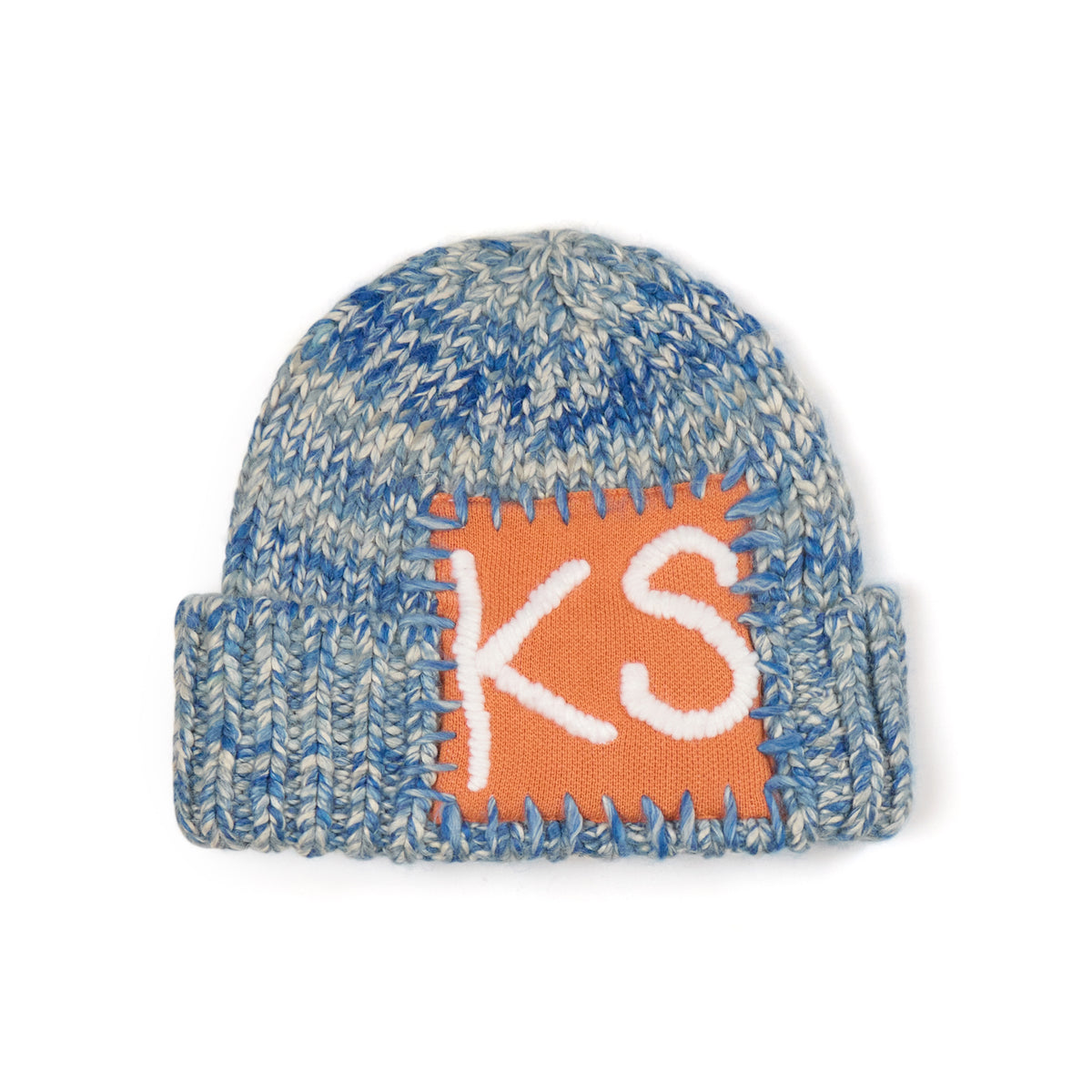 KS Patched Beanie [Blue]