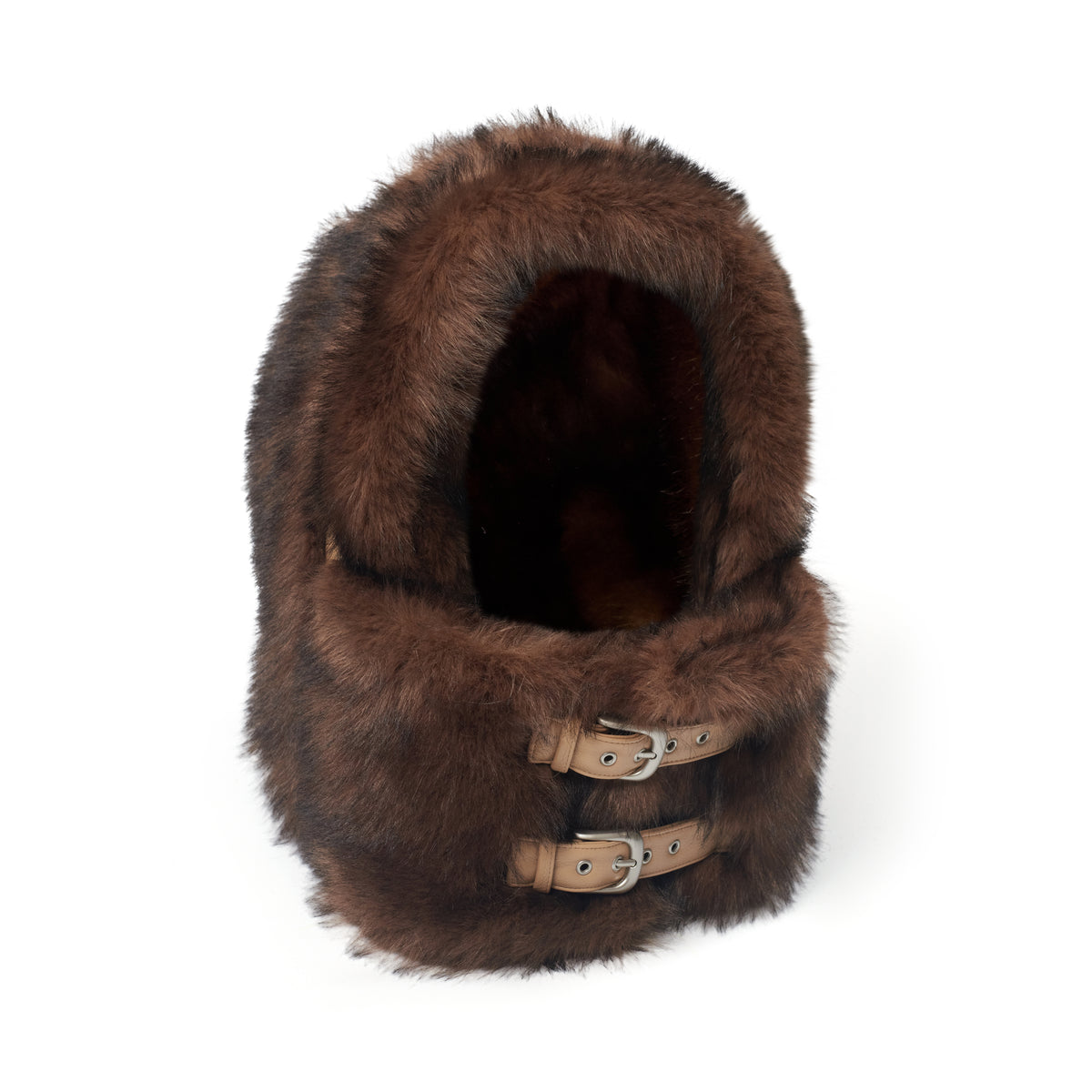 Fur Hood [Brown]