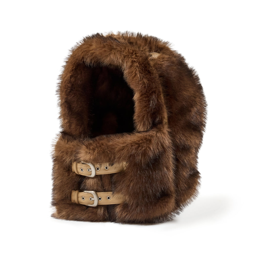 Fur Hood [Brown]