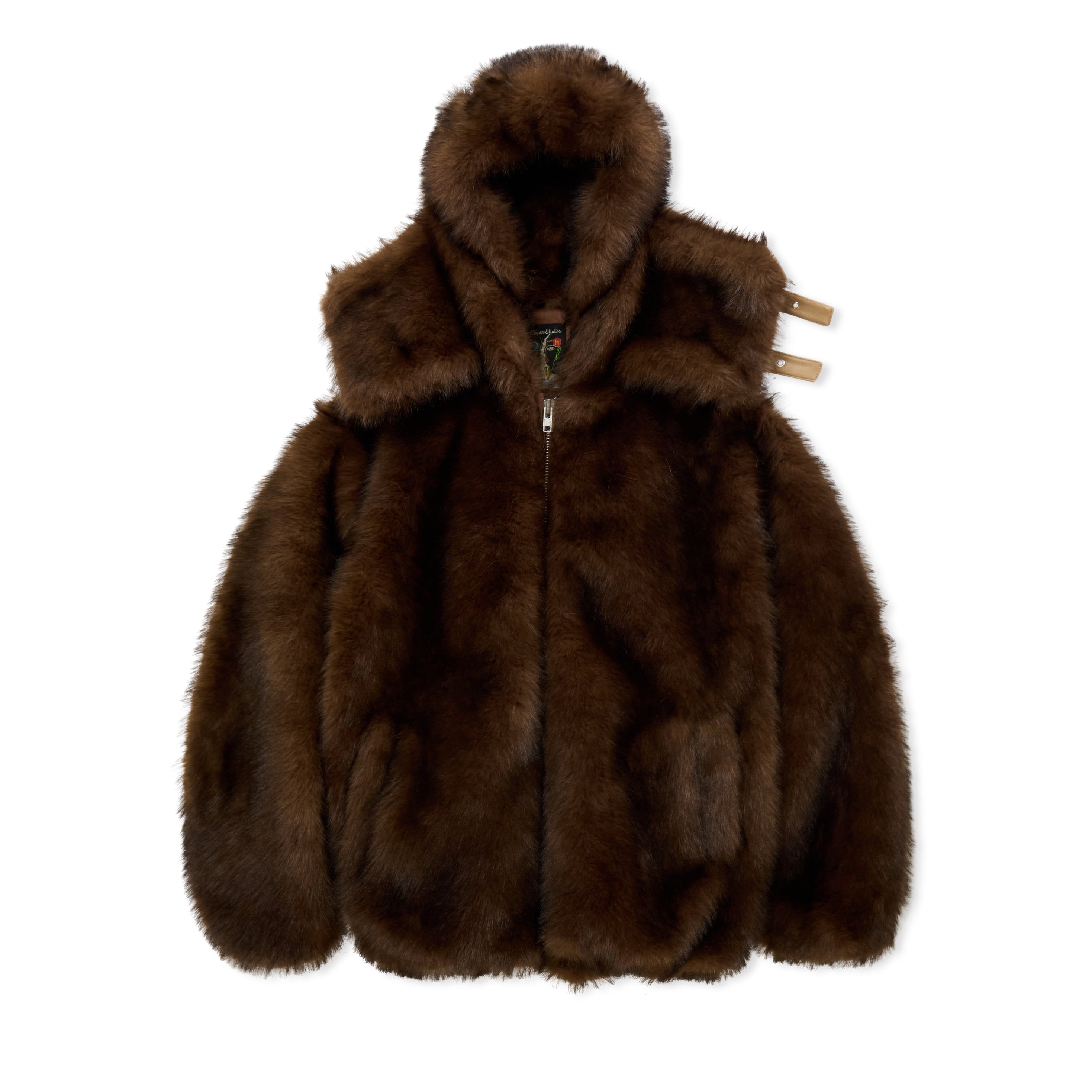Fur Hoodie [Brown]